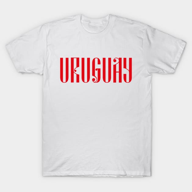 URUGUAY 2018 T-Shirt by eyesblau